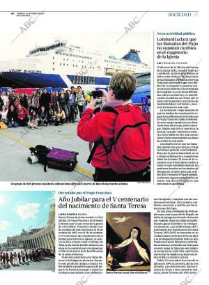 ABC MADRID 25-04-2014 página 47