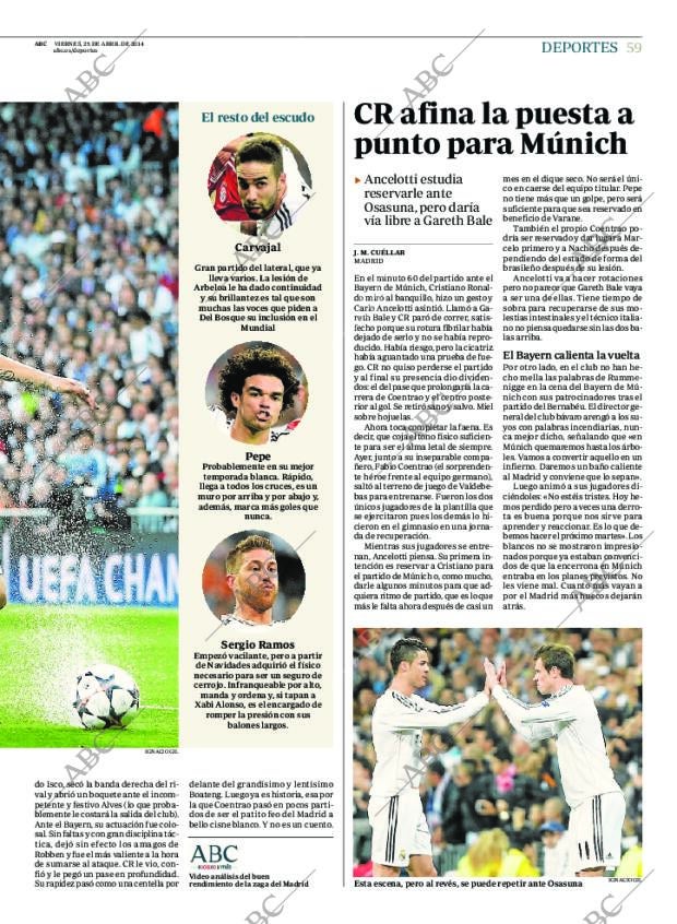 ABC MADRID 25-04-2014 página 59