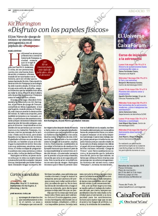 ABC MADRID 25-04-2014 página 77