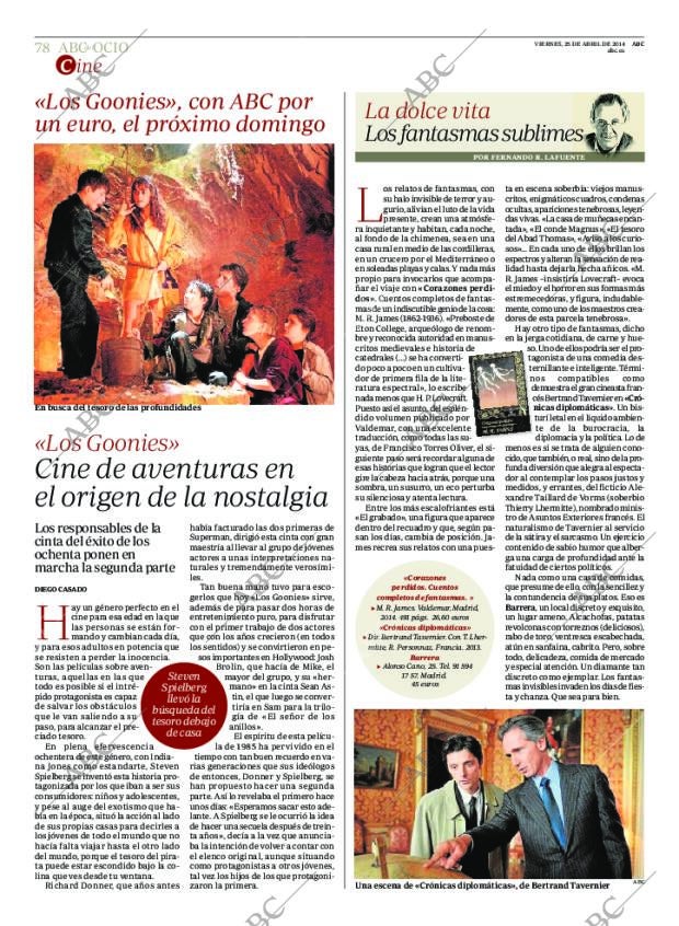 ABC MADRID 25-04-2014 página 78
