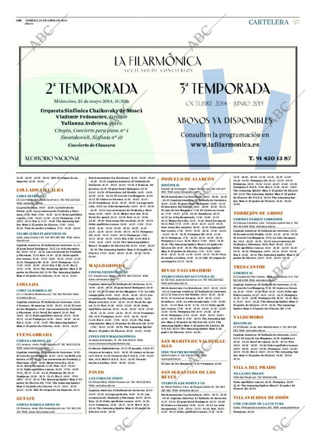 ABC MADRID 25-04-2014 página 97