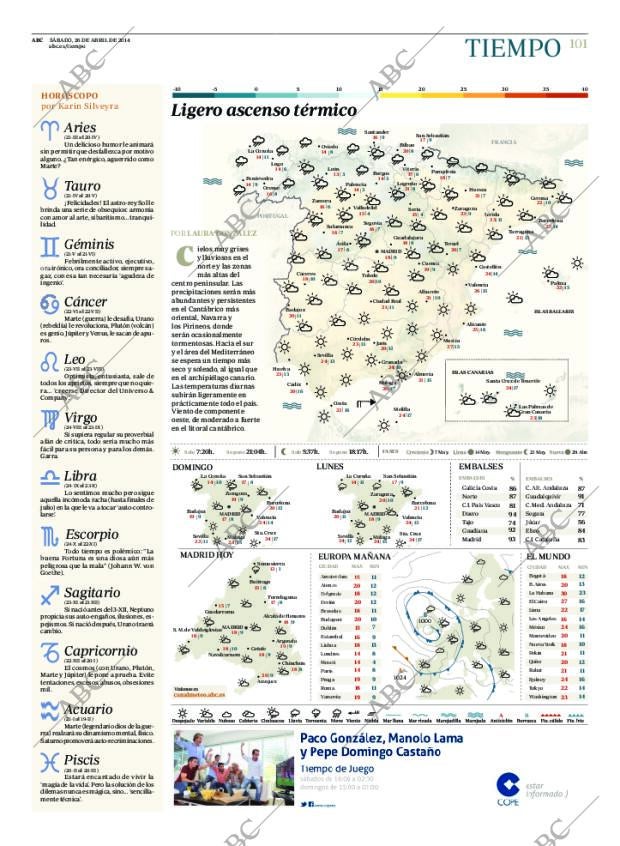 ABC MADRID 26-04-2014 página 101