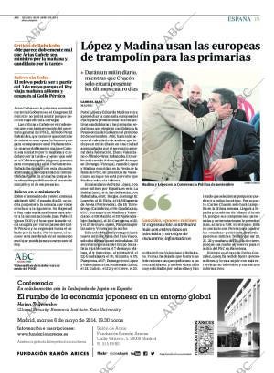 ABC MADRID 26-04-2014 página 19