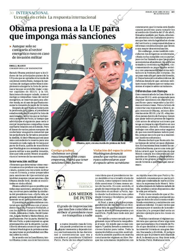 ABC MADRID 26-04-2014 página 30