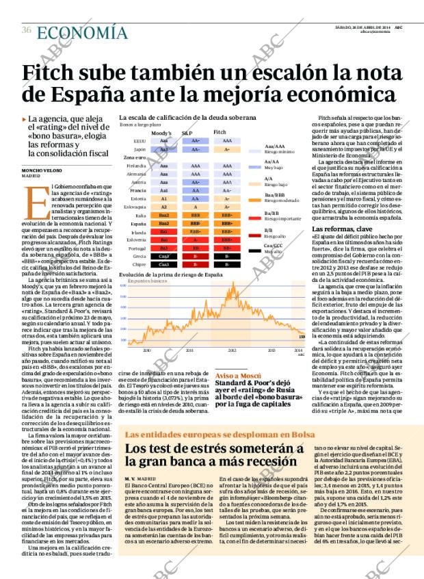 ABC MADRID 26-04-2014 página 36
