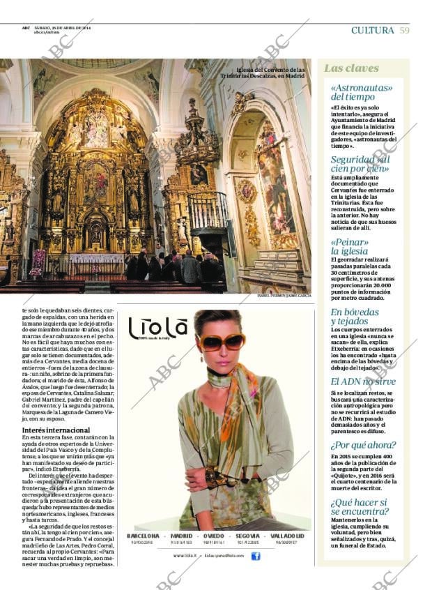 ABC MADRID 26-04-2014 página 59