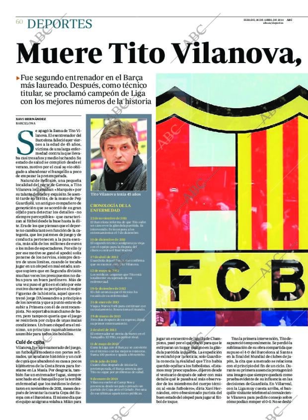 ABC MADRID 26-04-2014 página 60