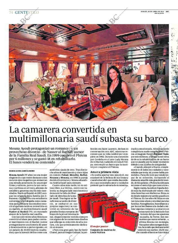 ABC MADRID 26-04-2014 página 74