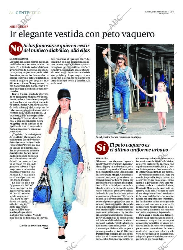 ABC MADRID 26-04-2014 página 84