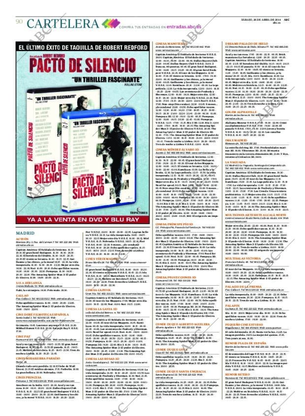 ABC MADRID 26-04-2014 página 90