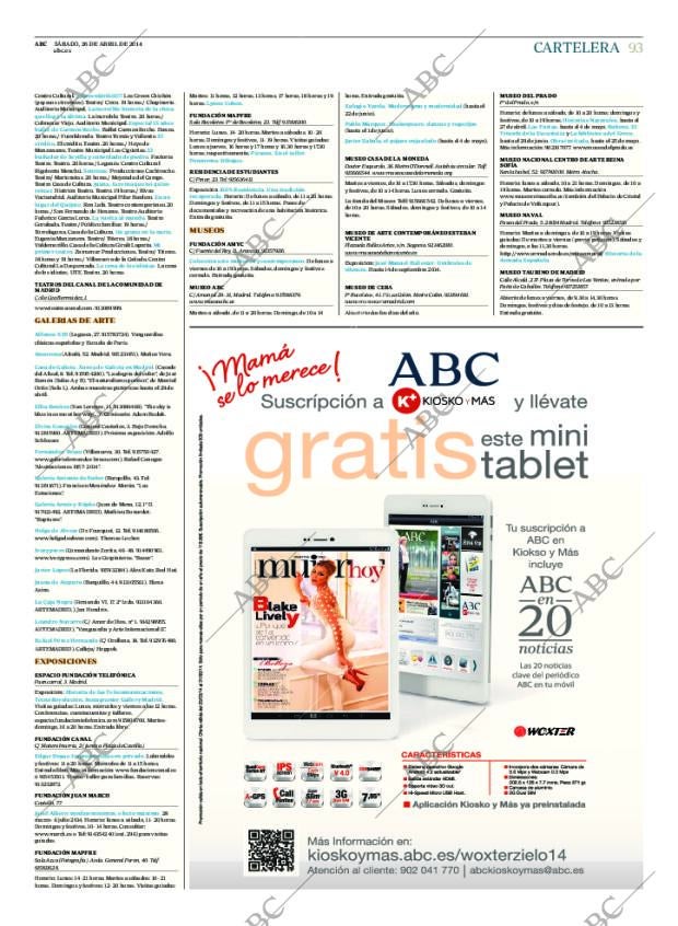 ABC MADRID 26-04-2014 página 93