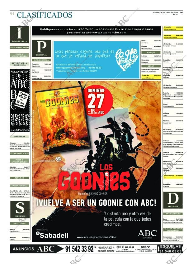 ABC MADRID 26-04-2014 página 94