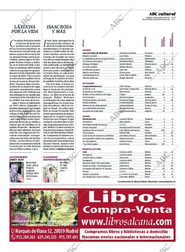 CULTURAL MADRID 26-04-2014 página 17