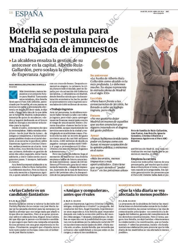 ABC MADRID 29-04-2014 página 18