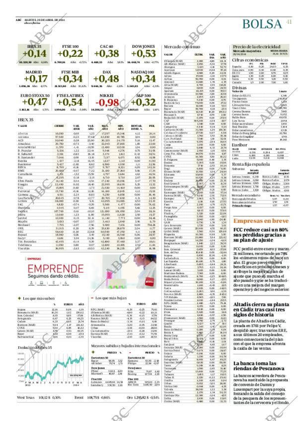 ABC MADRID 29-04-2014 página 49