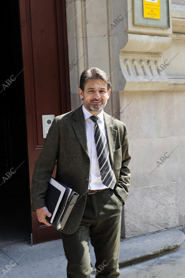 Oriol Pujol de Cdc en la audiencia de Barcelona