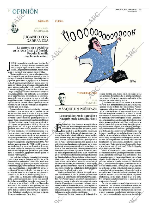 ABC MADRID 30-04-2014 página 14