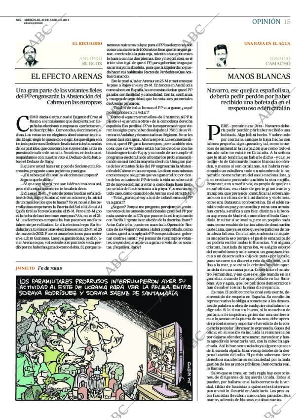 ABC MADRID 30-04-2014 página 15
