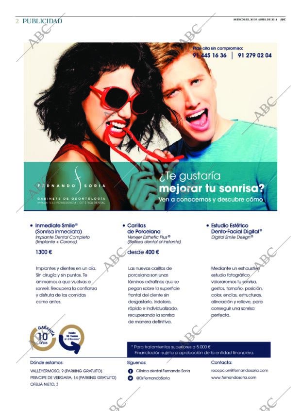 ABC MADRID 30-04-2014 página 2