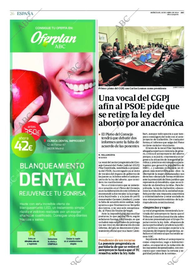 ABC MADRID 30-04-2014 página 26
