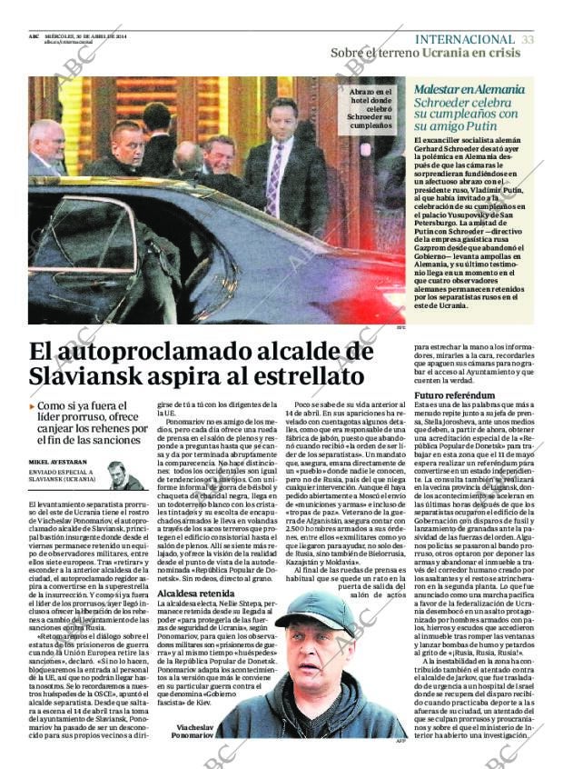 ABC MADRID 30-04-2014 página 33