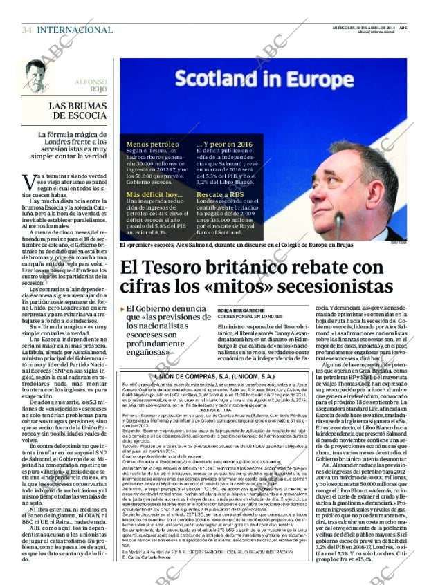 ABC MADRID 30-04-2014 página 34