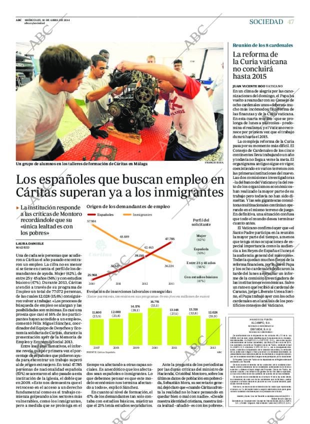 ABC MADRID 30-04-2014 página 47