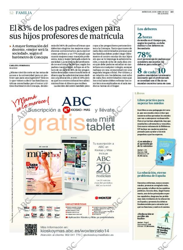 ABC MADRID 30-04-2014 página 52