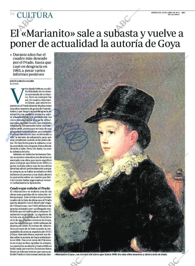 ABC MADRID 30-04-2014 página 54