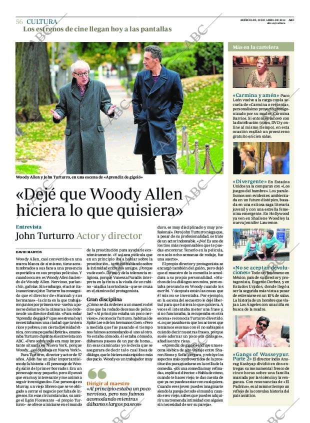 ABC MADRID 30-04-2014 página 56