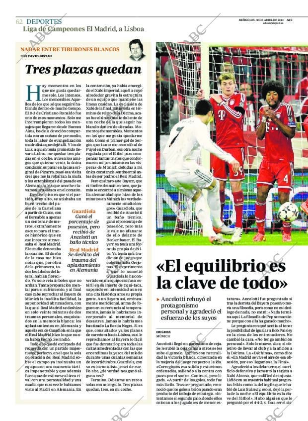 ABC MADRID 30-04-2014 página 62