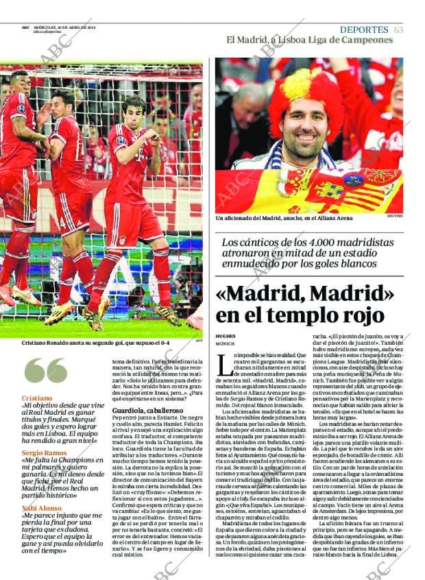 ABC MADRID 30-04-2014 página 63