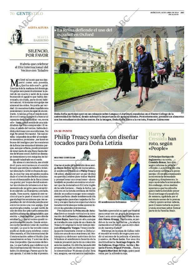 ABC MADRID 30-04-2014 página 70