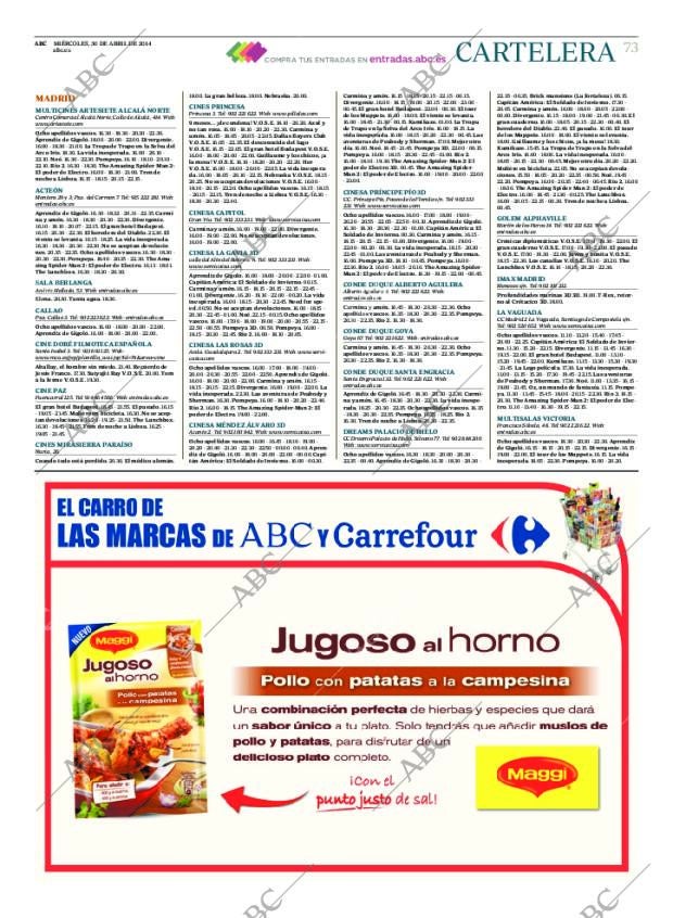 ABC MADRID 30-04-2014 página 73