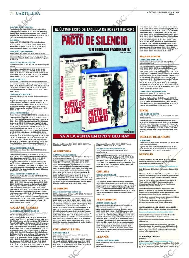 ABC MADRID 30-04-2014 página 74
