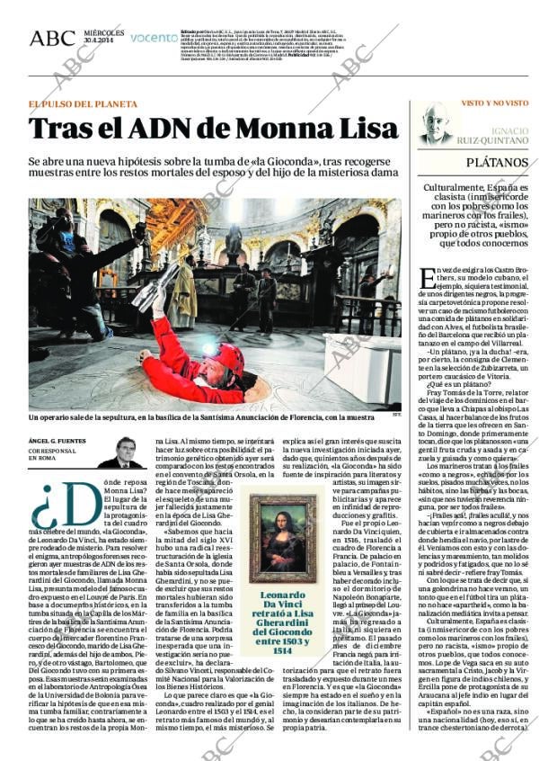 ABC MADRID 30-04-2014 página 86