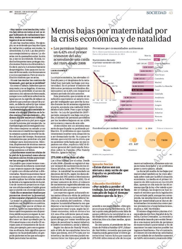 ABC MADRID 03-05-2014 página 43