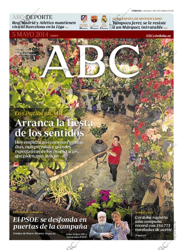 ABC CORDOBA 05-05-2014 página 1