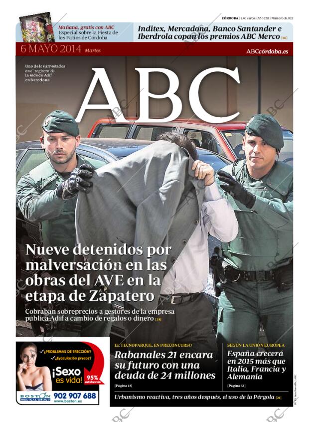 ABC CORDOBA 06-05-2014 página 1