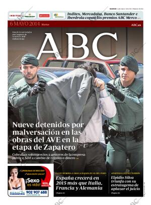 ABC MADRID 06-05-2014 página 1