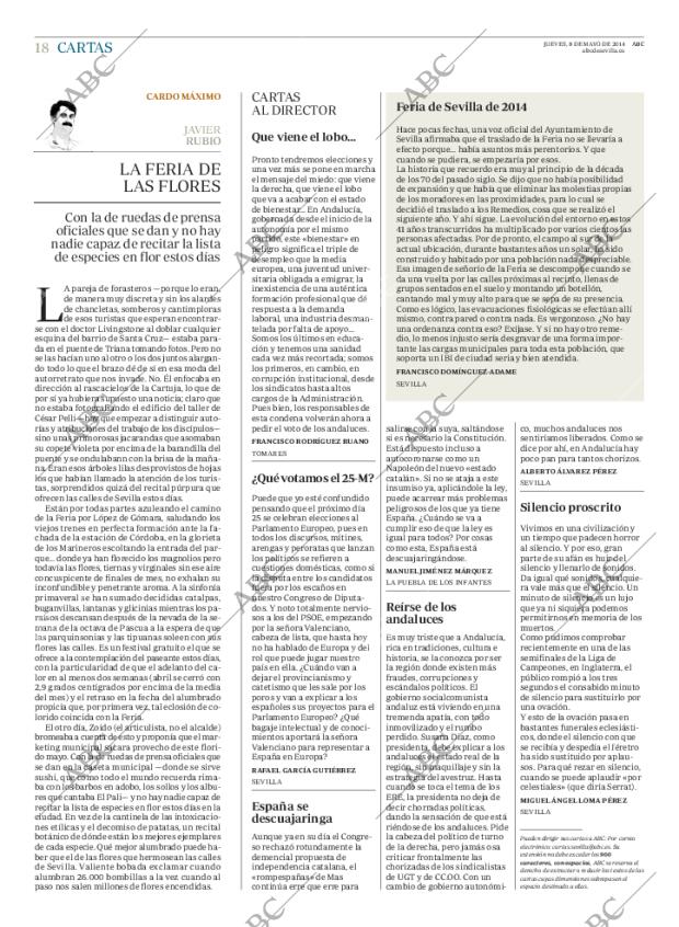 ABC SEVILLA 08-05-2014 página 18