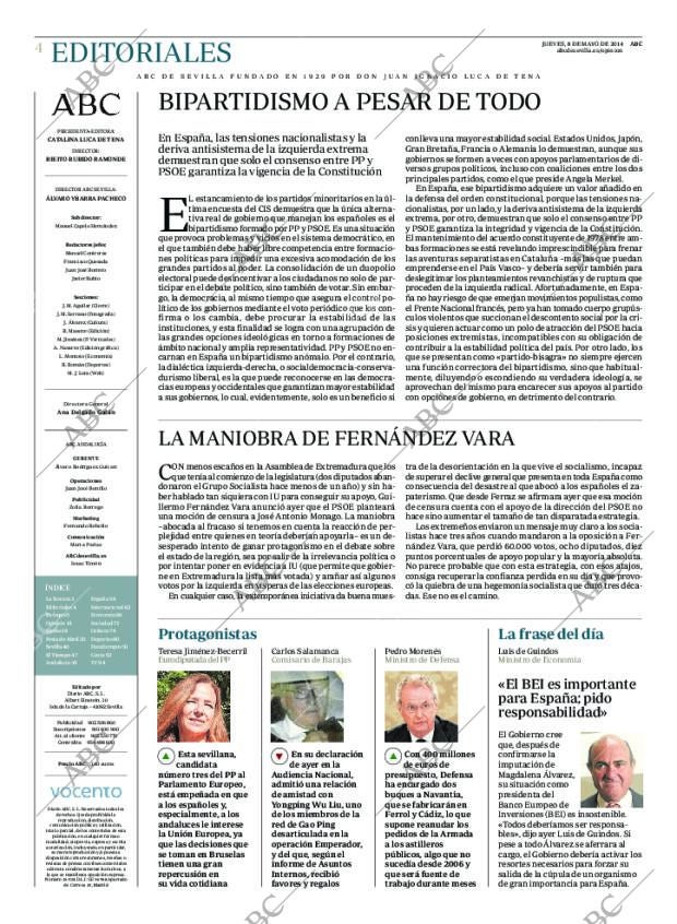 ABC SEVILLA 08-05-2014 página 4