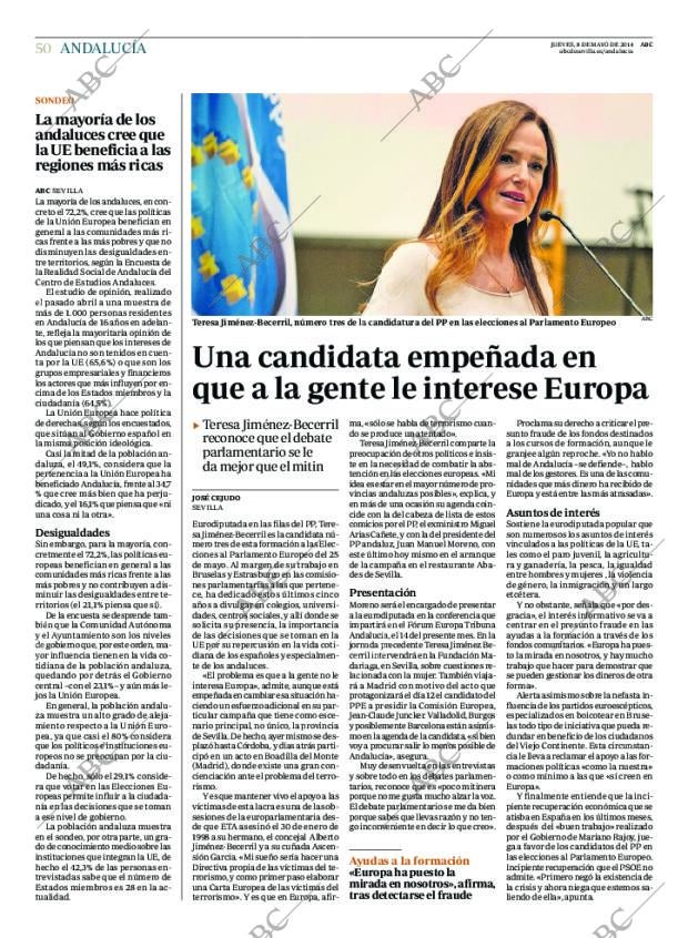 ABC SEVILLA 08-05-2014 página 50