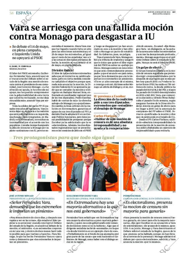 ABC SEVILLA 08-05-2014 página 58