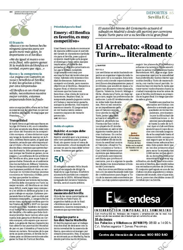 ABC SEVILLA 08-05-2014 página 85