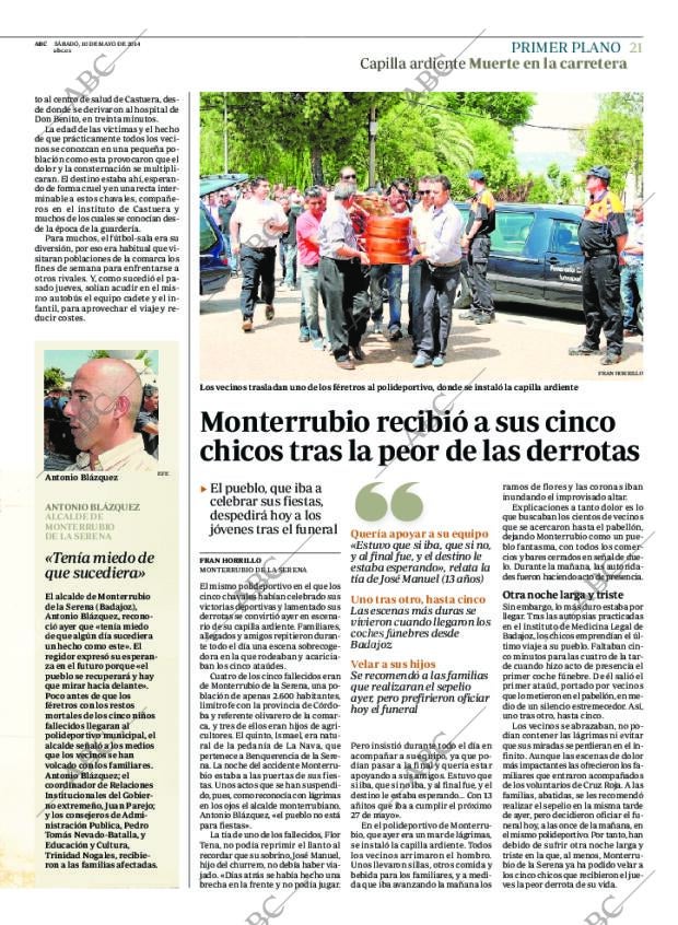 ABC CORDOBA 10-05-2014 página 21