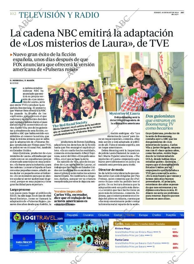 ABC MADRID 10-05-2014 página 102