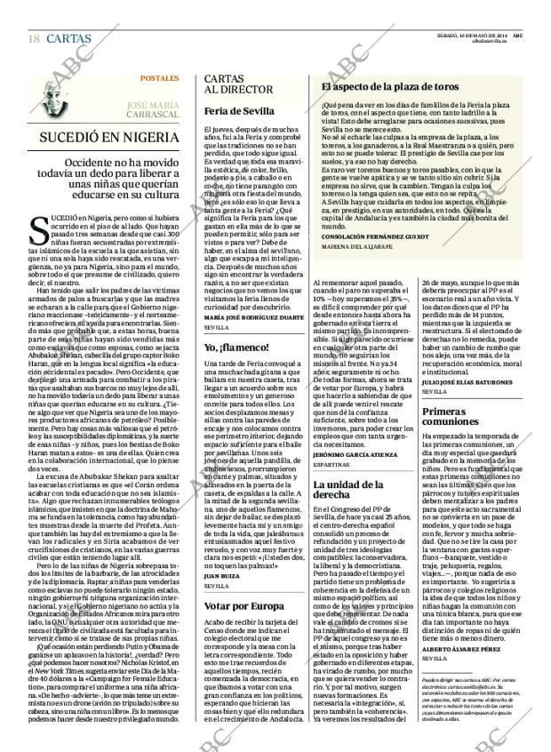 ABC SEVILLA 10-05-2014 página 18