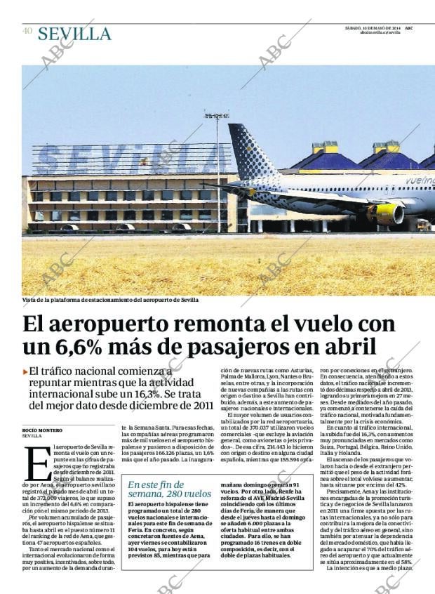 ABC SEVILLA 10-05-2014 página 40