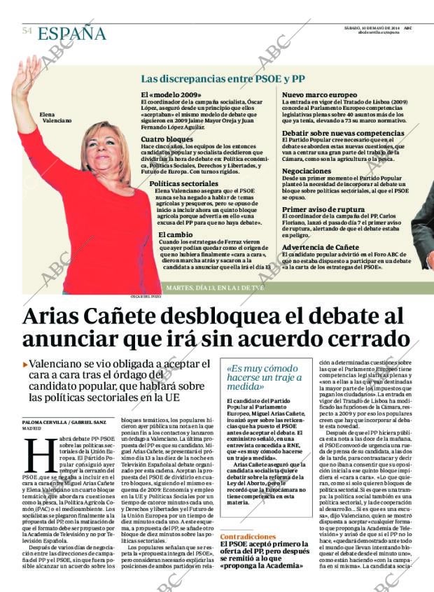 ABC SEVILLA 10-05-2014 página 54